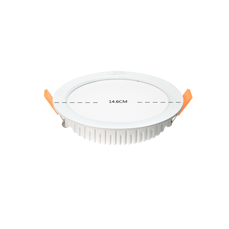 wholesales china products  4inch  6w 9W 12W 18W 25W recessed plastic round led downlight for household 12w led downlight