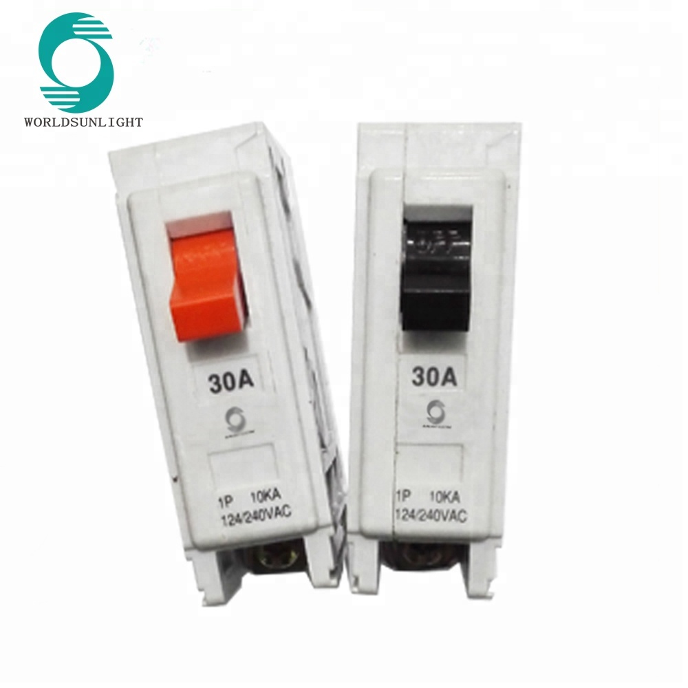 IP20 BH-P series white shell 124V 240V 6A-100A 1P 10KA mini circuit breaker mcb