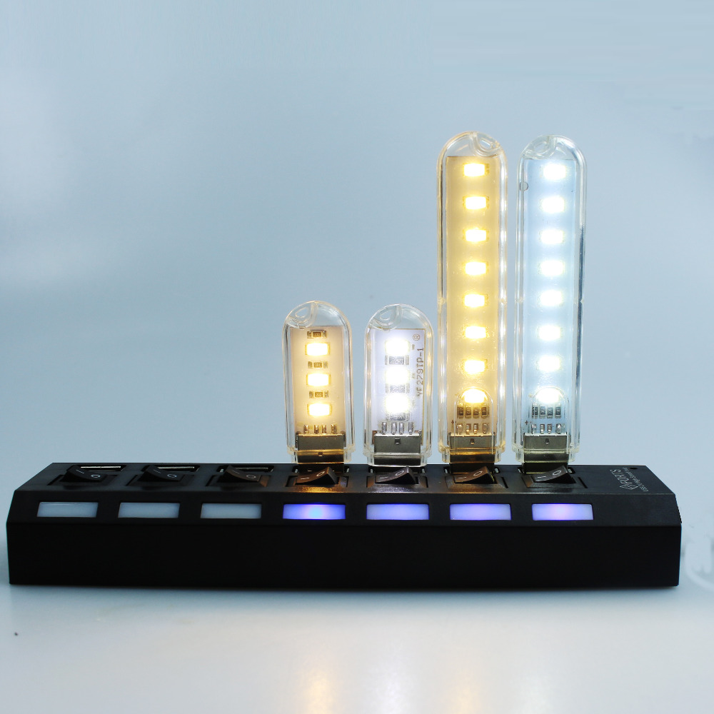 Mini portable Power saving 5730 LED USB light Table lamp Reading Night light USB Gadgets for Notebook PC laptop power bank