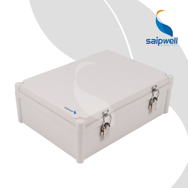 SAIPWELL Y IP66 SP-002-563818 560*380*185 ABS Plastic Waterproof With Metal Clasp Outdoor Use Electrical Distribution box