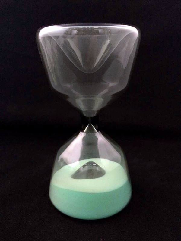 glass hourglass sand timer, 10 minutes hourglass, luminous sand houglass