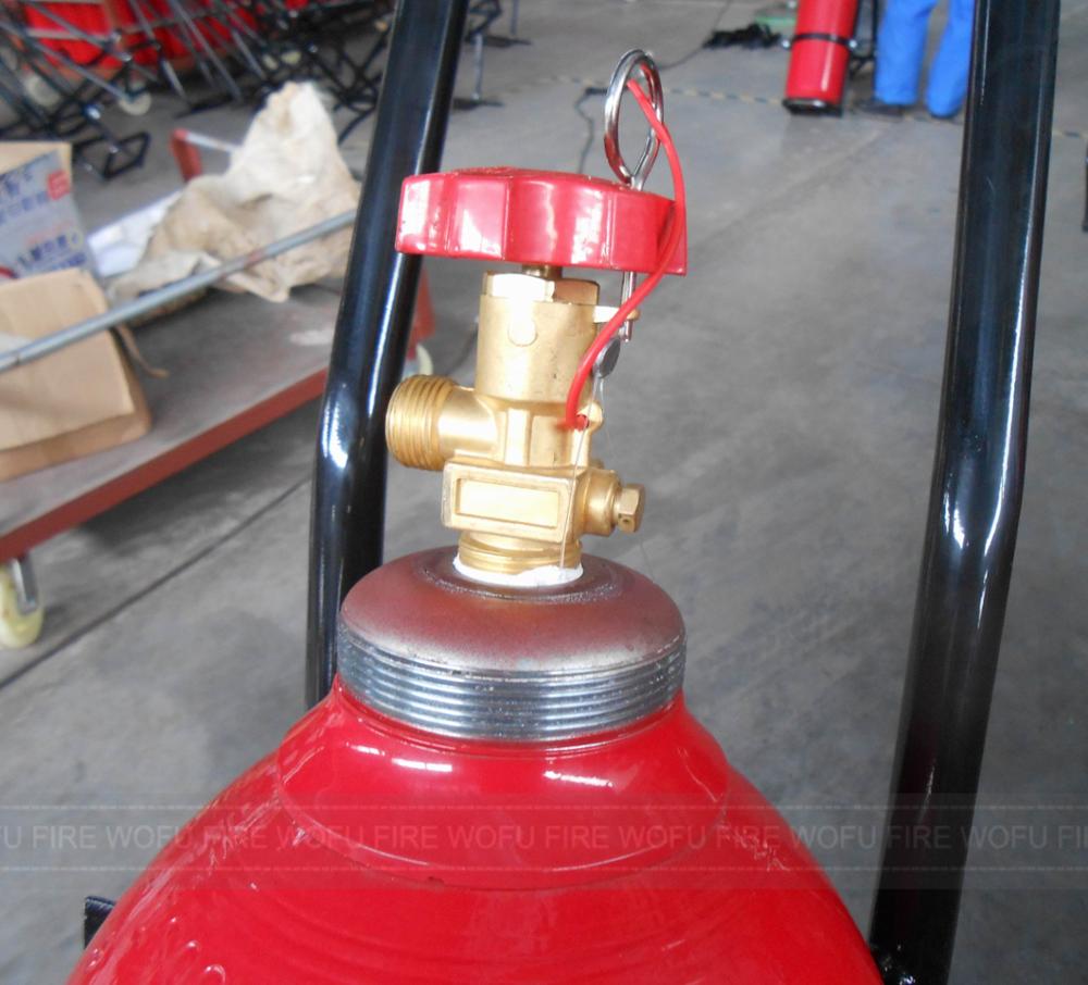 20KG CO2 gas wheeled fire extinguisher