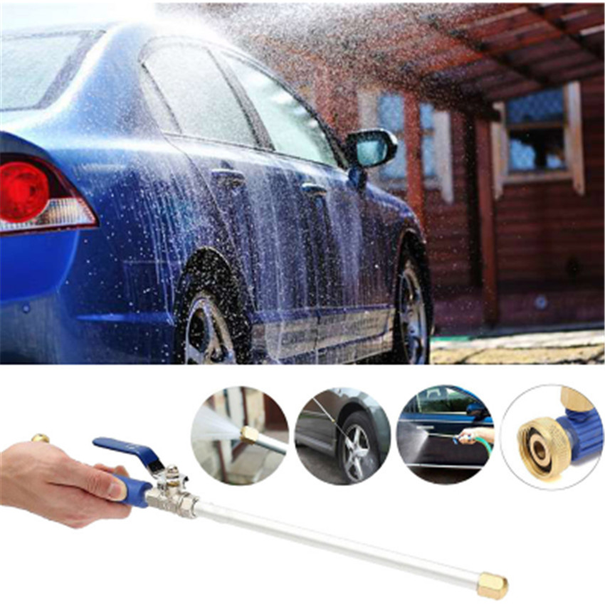 2018 High Pressure Power Jet Water Lance Hose Spray Nozzle Gun For Garden Car