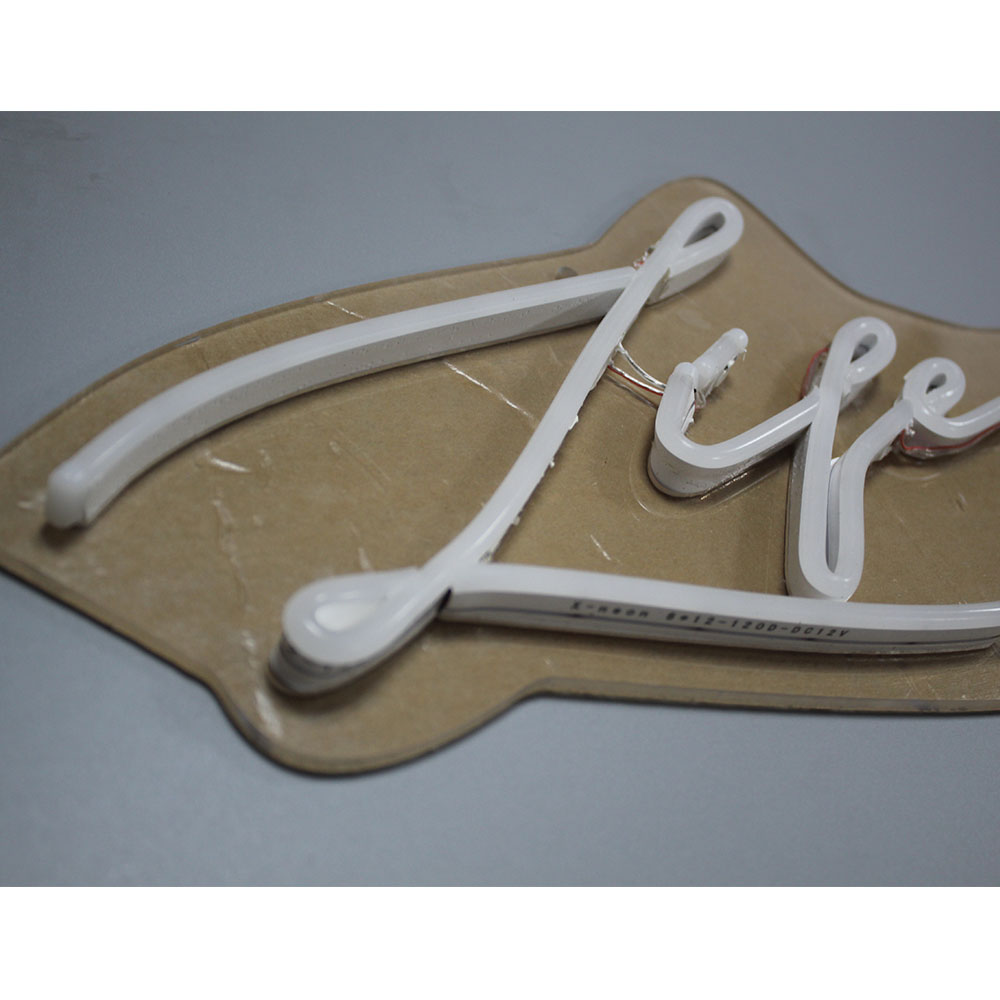 Bar ice cream led sign coffee fish chips nails drink led coffee sign for food shop