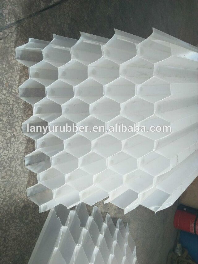 Waste Water Tank Filter Media, PP Tube Settler 1000*1000mm, Lamella Plate Clarifier