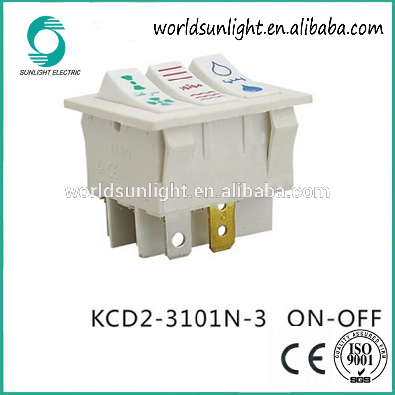 CE CQC kcd2 series t85 electric rocker switches