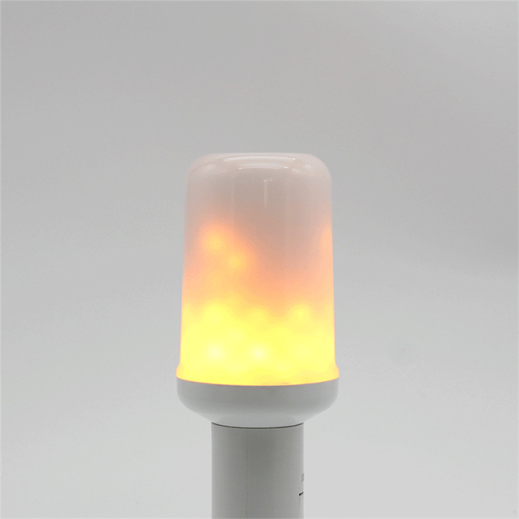 LED Dynamic Flame Effect Corn Bulb 3 Modes AC 85-265V Flickering Emulation Decor Lamp Creative Fire Lights Lamparas