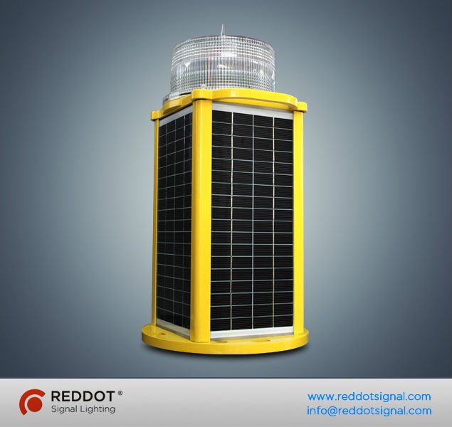 OLIS50 LED Solar powered mining obstruction light