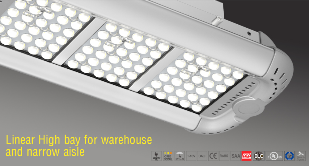 Warehouse lamps, 200W Led High Bay Light,0-10V dimming hibay lamps