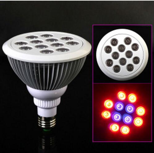 Indoor Greenhouse 12W 24W UV IR Epistar Chip High Par38 E27 LED Grow Light
