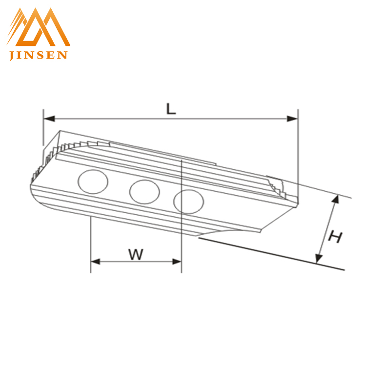 CE Rohs lighting Waterproof aluminum 3 lens 150w led outdoor road lamp