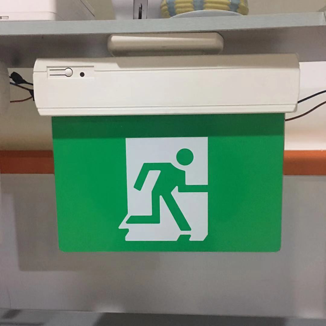 2019 Newest battery backup emergency led exit sign