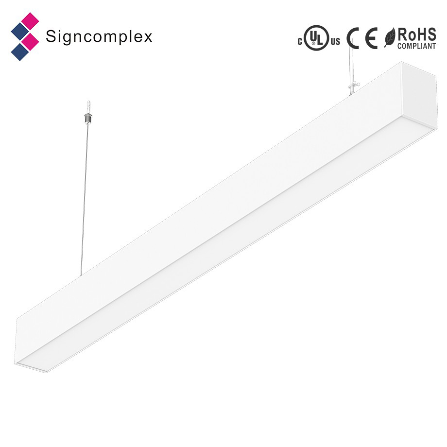 Simple modern linear led fixtures IP20 led linear light
