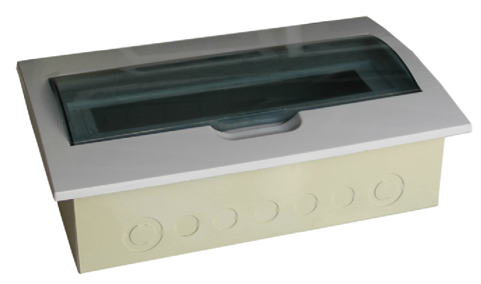 SAIPWELL Neweat Type Polycarbonate Plastic Enclosures Electrical Modular Waterproof 10 Way MCB BOX