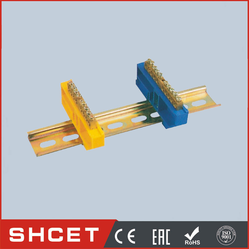 CET05-0609 din rail terminal block bus bar terminal block