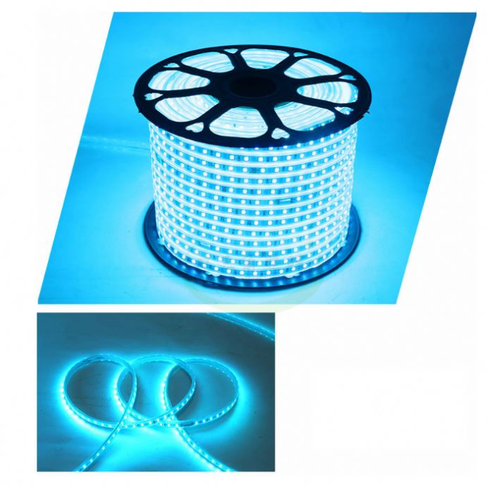 super bright 110V 220v led strip 5050 180leds 276leds three line flexible waterproof led strip light led module 5050