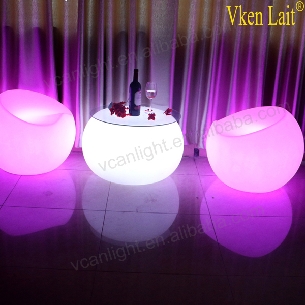 Best 2016 LED Light Nice Apple Chair Stool for bar event wedding club as furniture