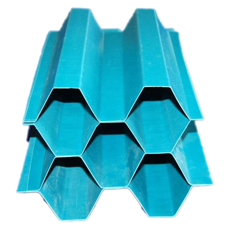 PP PVC Anti UV blue black color tube settler