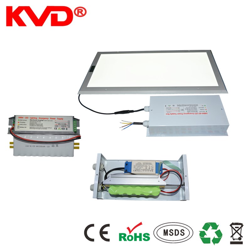 KVD 15W-200W 188M-60 LED emergency power supply BOX kit battery powered LED light