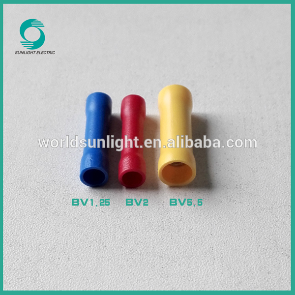 Flame Retardant PVC (Polyvinyl Chloride) 1.5-6mm2 BV series wire lug nylon lug terminal lug
