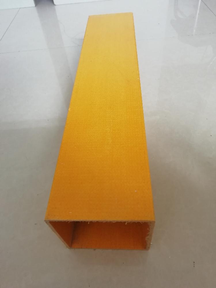 glassfiber Pultrusion FRP square tube, fiberglass tube,