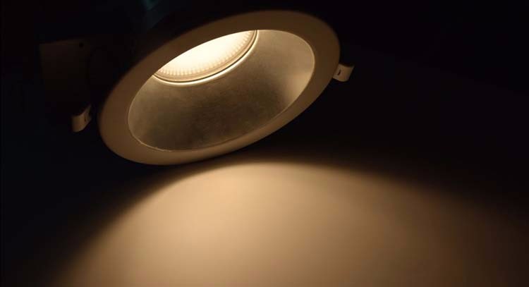 Dimmable replacement lamp shades separable LED Downlight