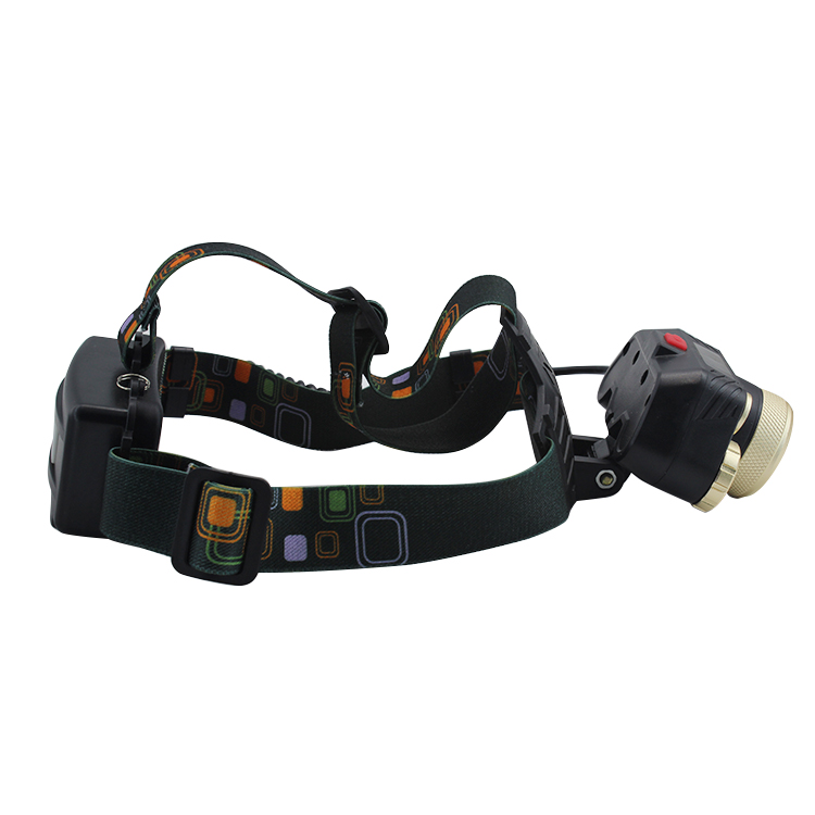 Outdoor Waterproof 1000 lumen 5LED 18650 Rechargeable Headlamp