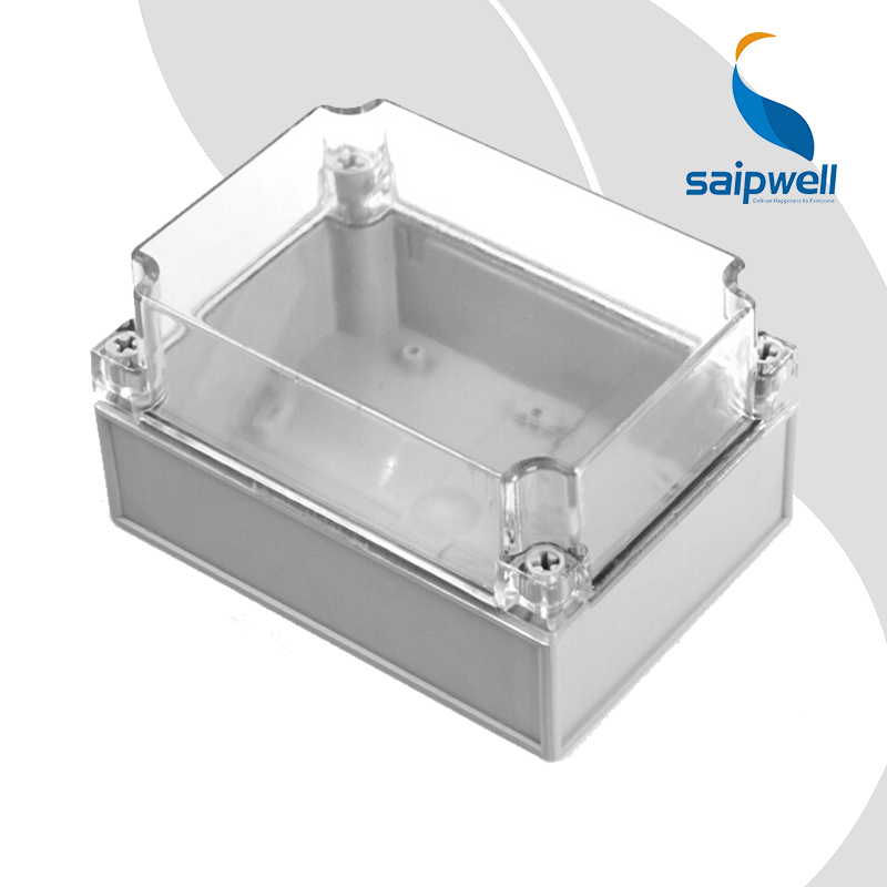 SAIP/SAIPWELL Project Box 125*175*100mm Decorative Flame Retarded Transparent cover Electronic Enclosures Accessories