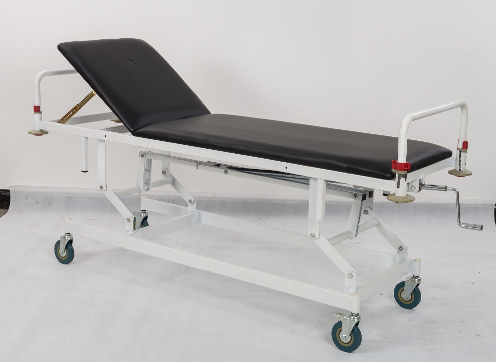 hospital equipment new design manual patient transport trolley prices