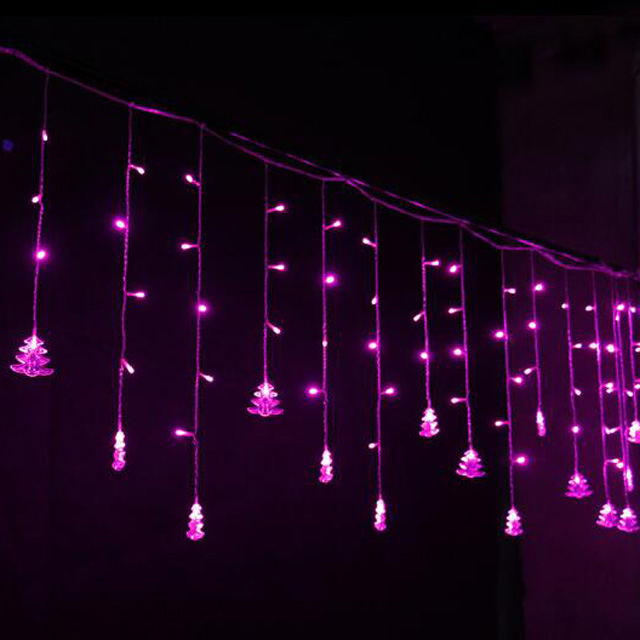 120 Led Curtain Lights Wedding Party Home Garden Bedroom Outdoor Indoor Decorations