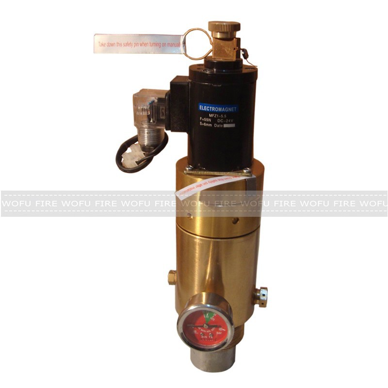 120L HFC-227ea fire suppression automatic fire fighting system