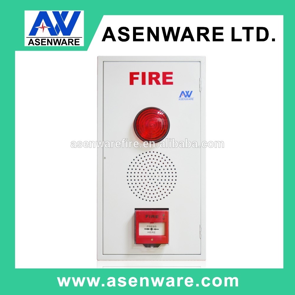 3 in 1 flashing light , fire alarm box covered by anti corrosion materials