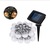 New Arrival 2PCS/Set Solar Iron Pineapple Light Copper Wire LED Garden Light Retractable Outdoor Waterproof Home Decor Lighting