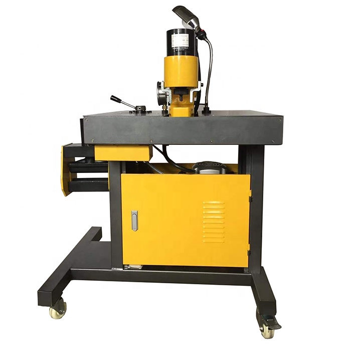 Portable manual busbar bending punching machine