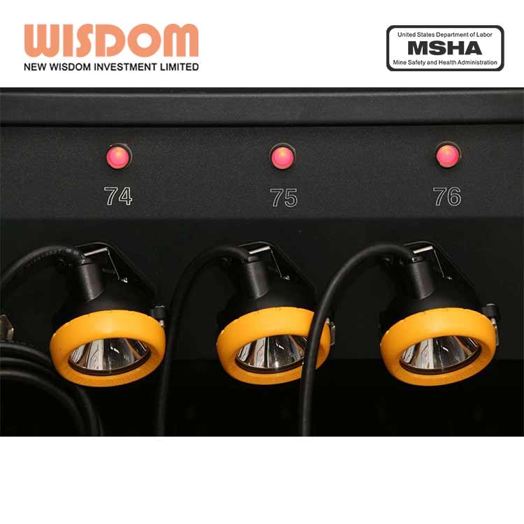 WISDOM KL5M Low color temperature,Pure white miners safety lamp with MSHA