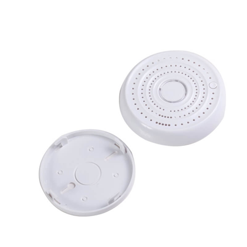 SUMRING 220v ac wireless interconnection square beam smoke detector alarm with 9v battery