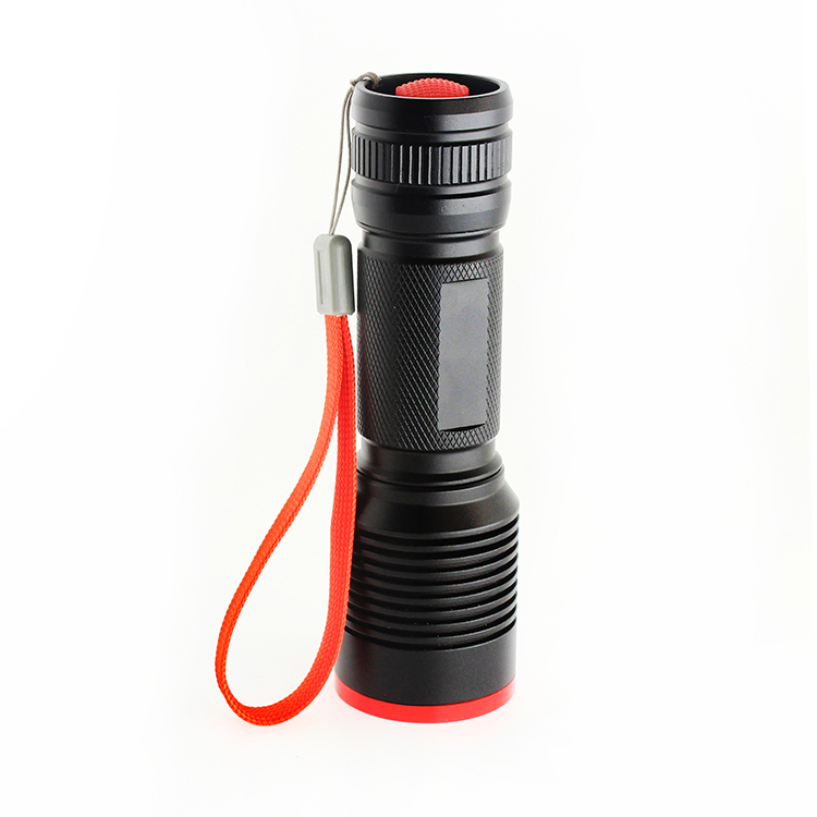 High Brightness 5-Modes LED Torch Light With Zoom XHP50 Powerful Tactical Flashlight For Camping