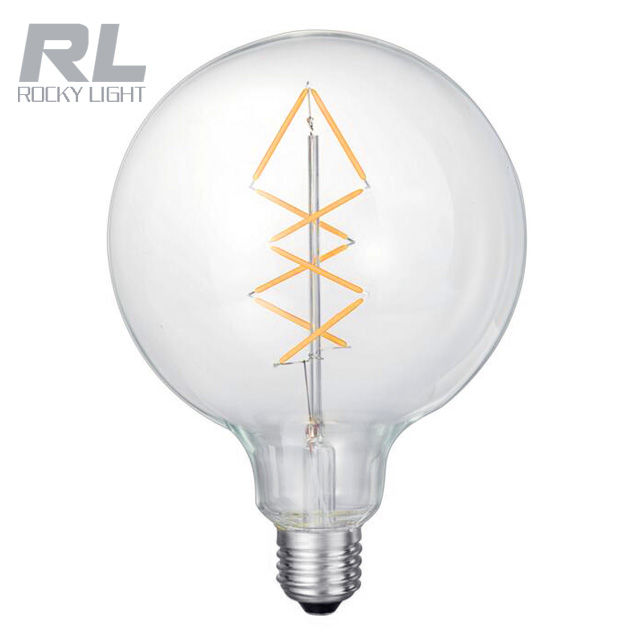 Candle Dimmable led filament bulb 2W C35 ST64 G80 AC185-265V glass LED lamp light