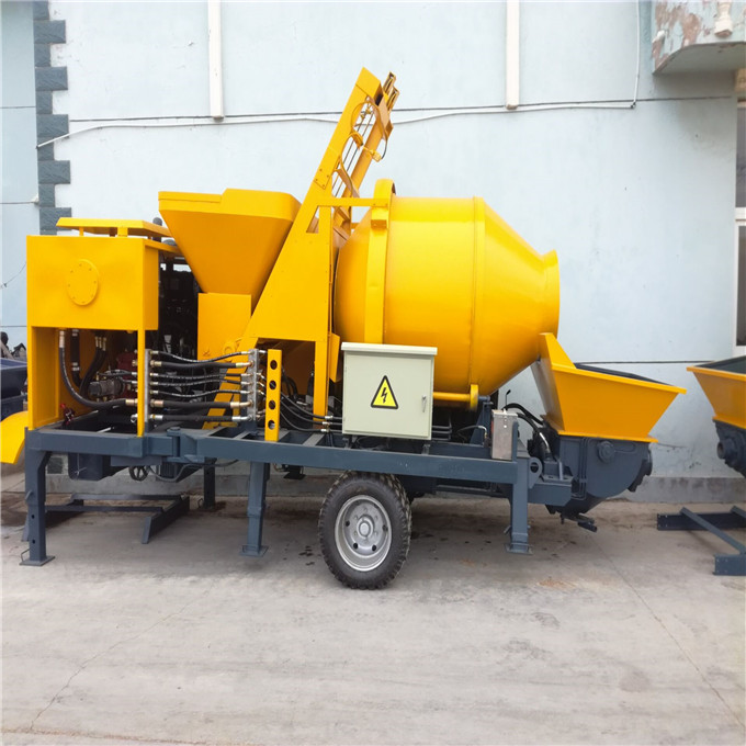 Diesel Concrete Mixer Pump/concrete pumping machine and concrete mixer