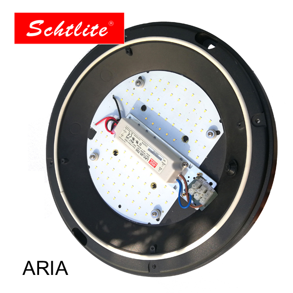 ARIA  IP65 20W outdoor emergency microwave sensor led wall light