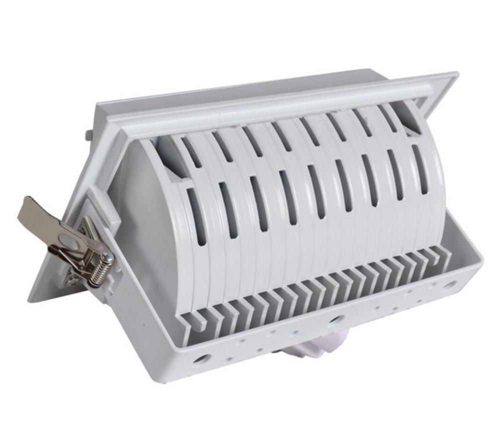 Square LED Flood Light with COB, Adjustable Angle, IP66 20W 30W 50W 80W 100W