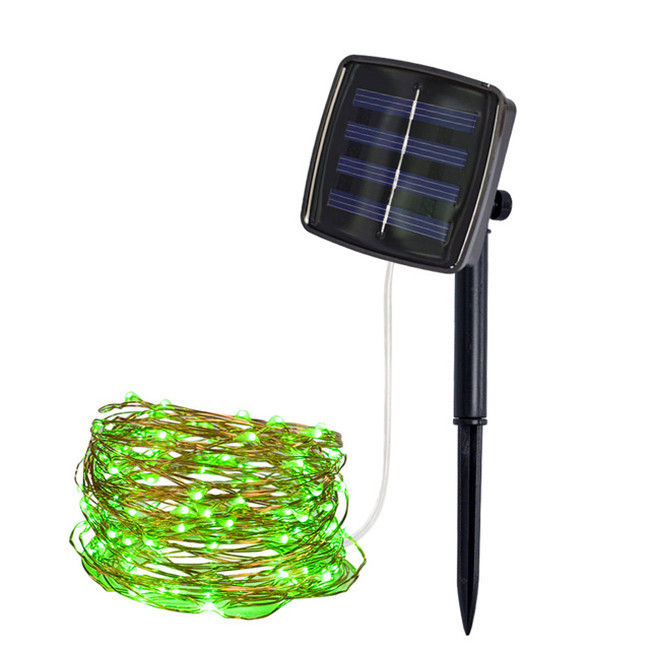 Hot sell 15m battery powered solar outdoor waterproof led string light