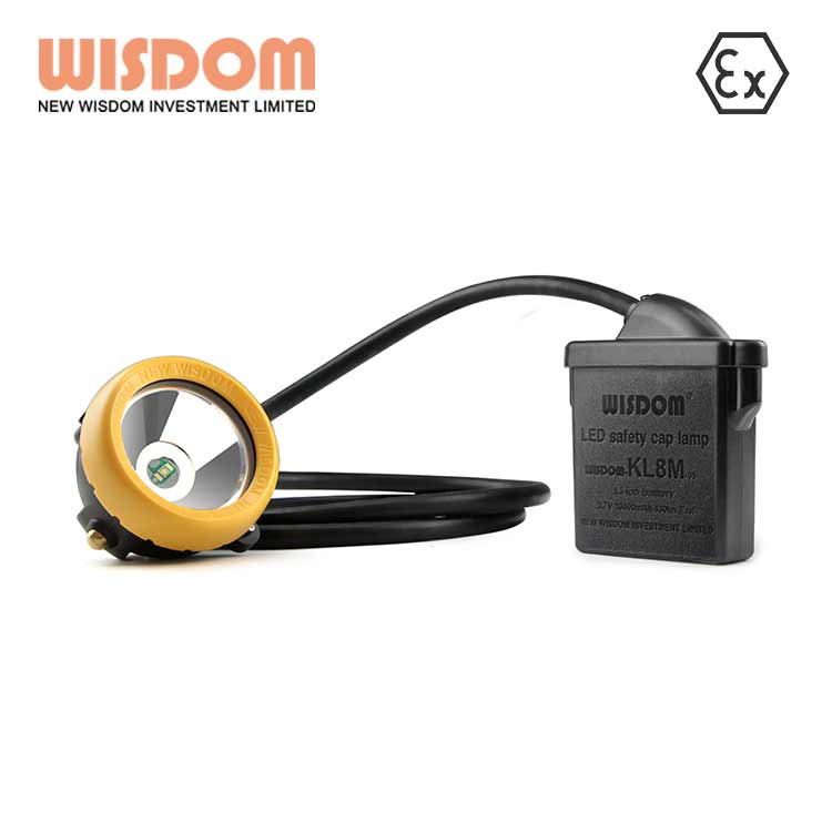 Direcrt factory sale lithium battery led miner lamp for Wisdom