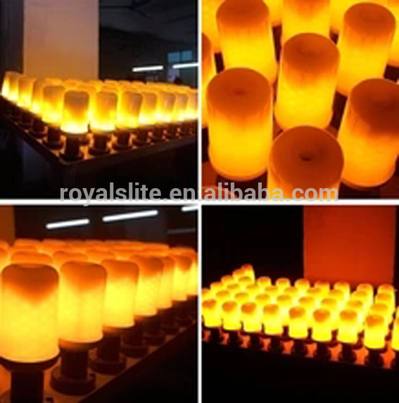 Home Decorative Effect Fire Lamps E26 E27 Led Flickering Flame Bulb Party Festival LED Flame Light Bulbs LED flame lamp