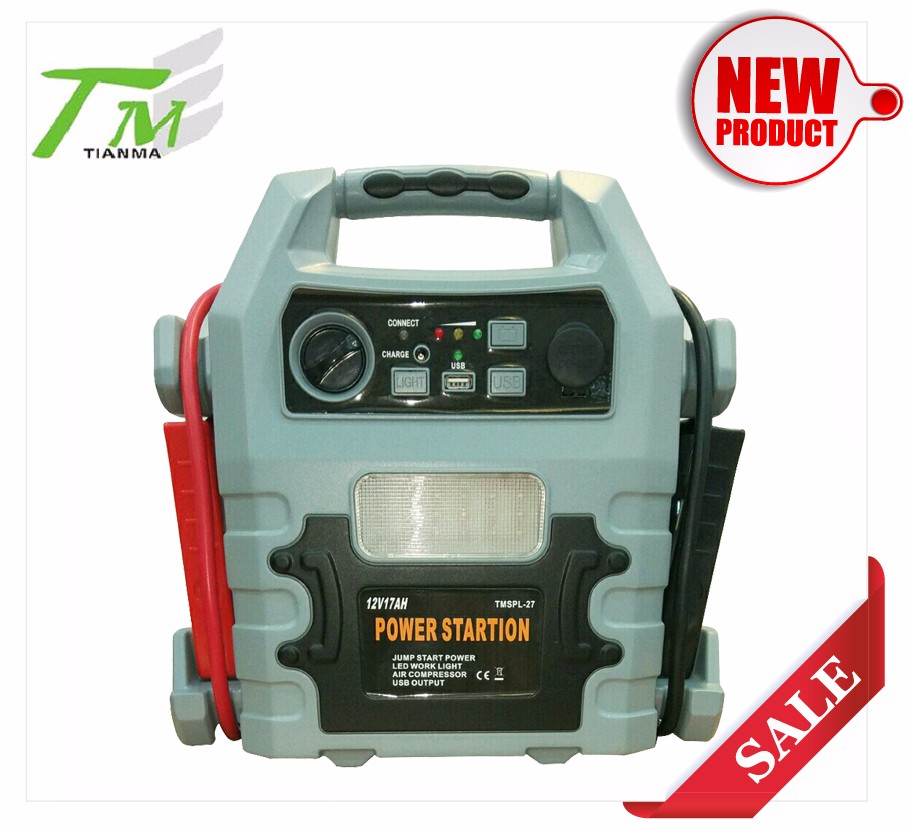 2018 new power station with compressor 12V jump starter battery booster