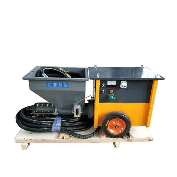 Mobile mini concrete mixer with pumps machine