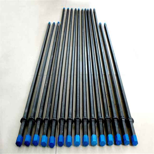 7, 11, 12 degree B22 tapered drill rod