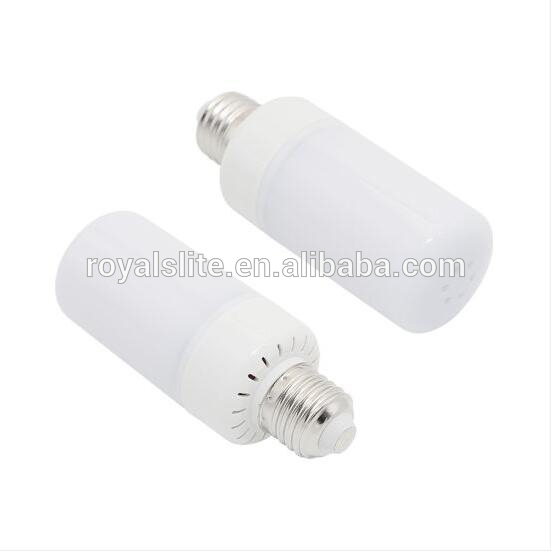 3/5/7/9/12/15w warm color E27/B22 led flame light