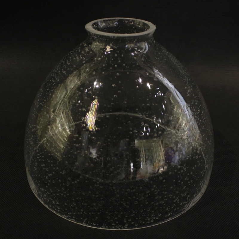 Custom Decorative Hand Blown Pendant Light Transparent Glass Lamp Shade