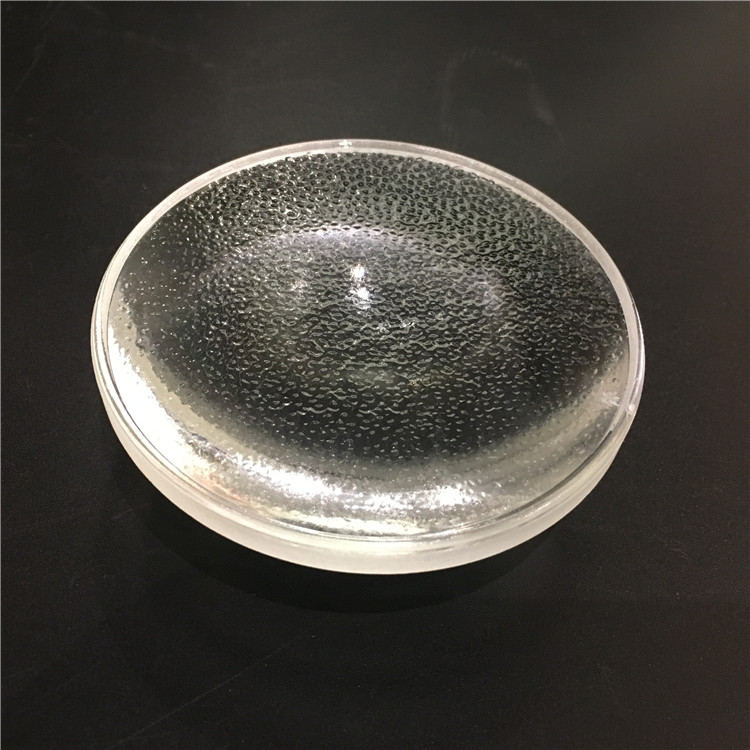 Pressed Glass Lens For Led Downlights Glass Plano Convex 100mm Glass Lens